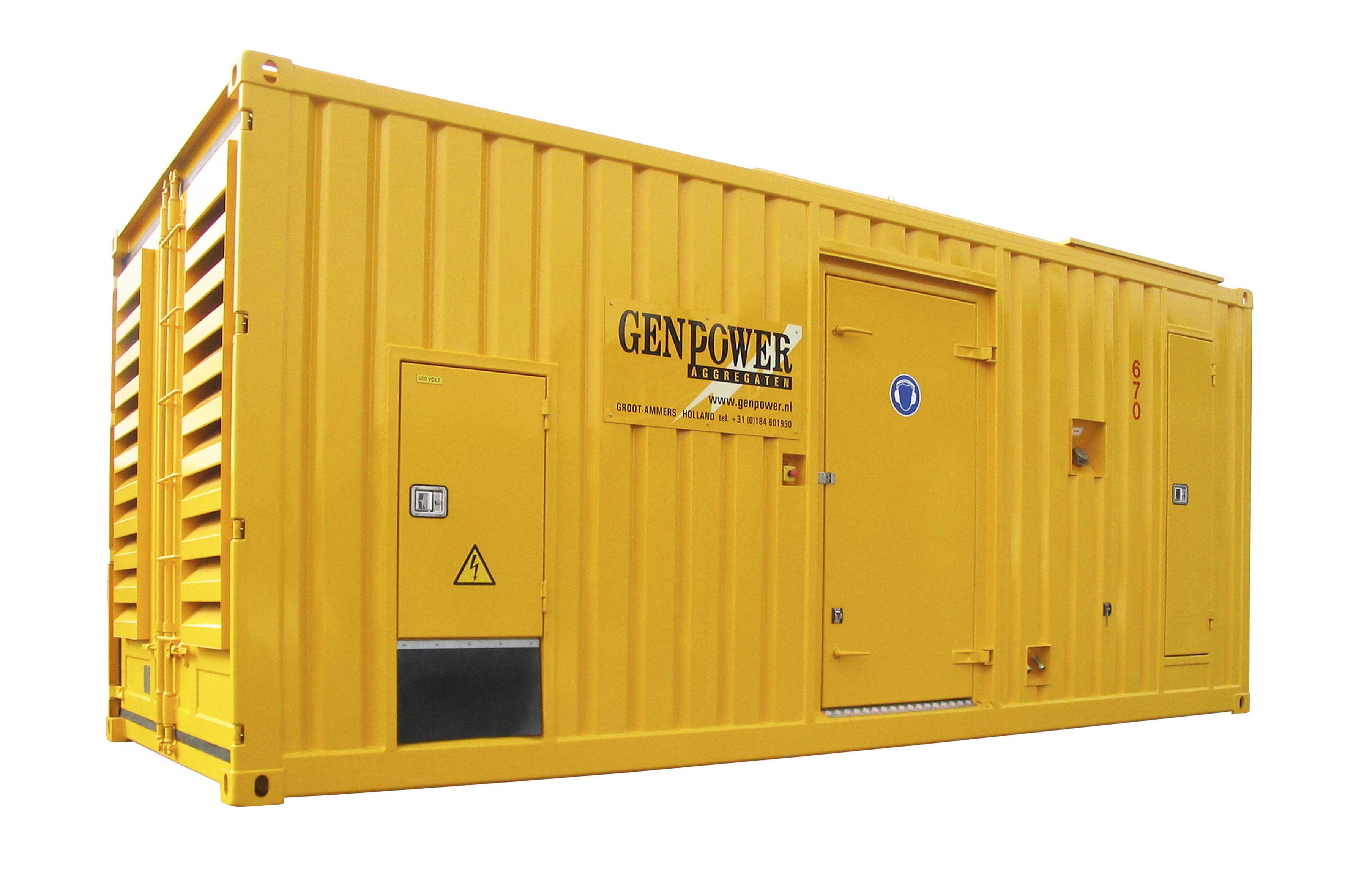 1000 kVA aggregaat Genpower